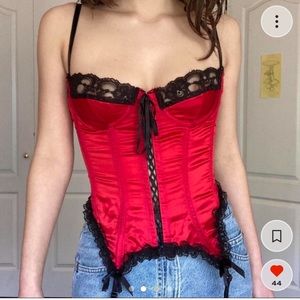Red corset